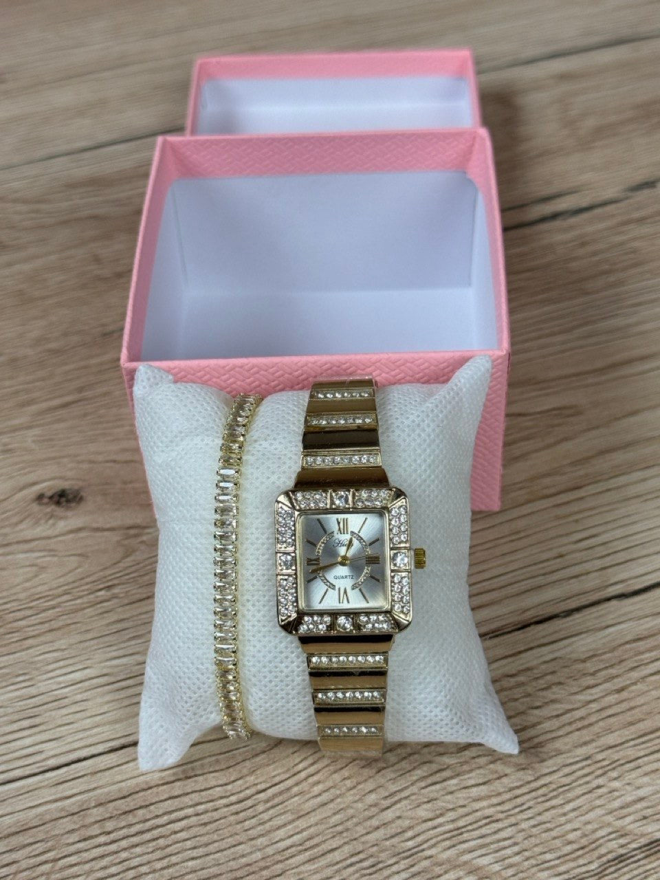 Hidy crystal watch + Bracelet