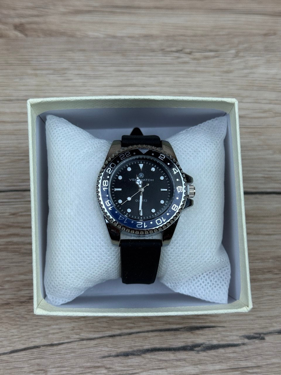 VSH Watch + Wallet (Black)