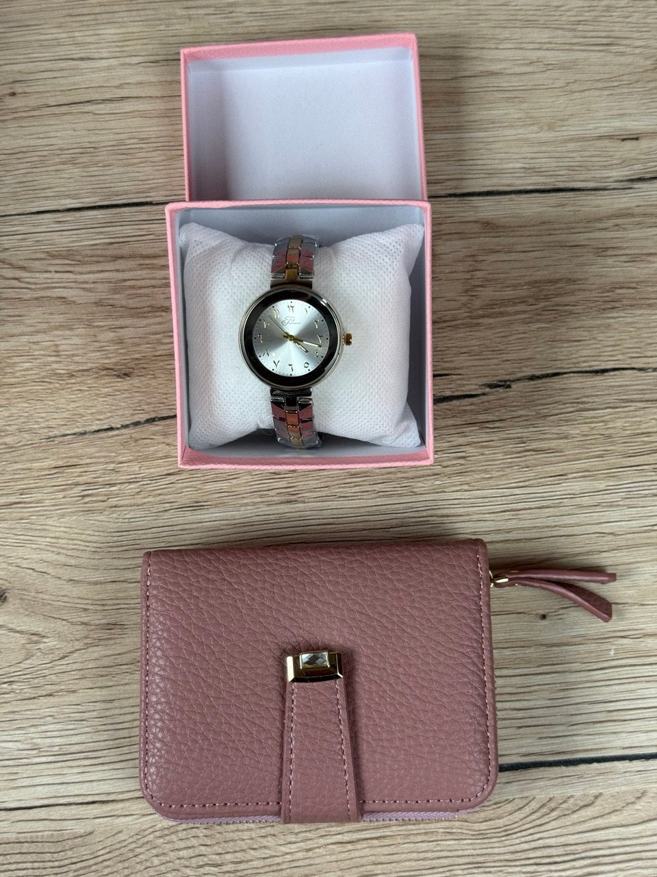 Top Paramount watch + Wallet (Selver & Golden)