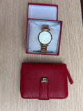 Top Paramount watch + Wallet (Light Gold)