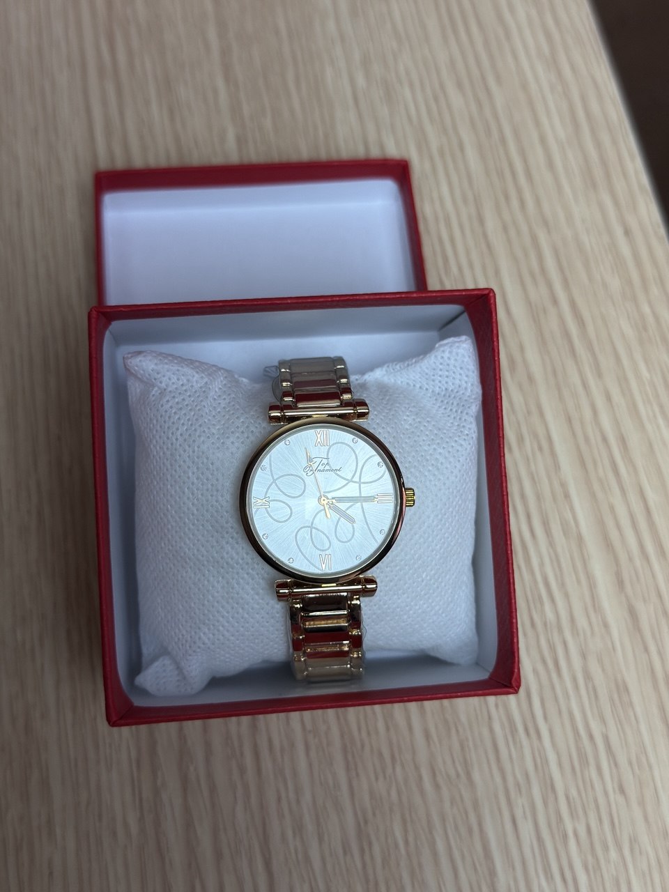 Top Paramount watch + Wallet (Light Gold)