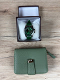 VSH Watch + Wallet (Green)