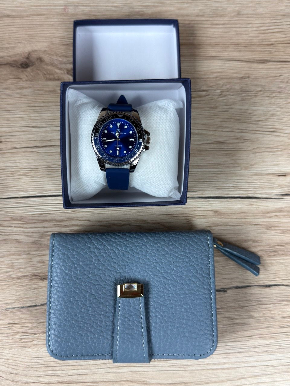 VSH Watch + Wallet (Blue)